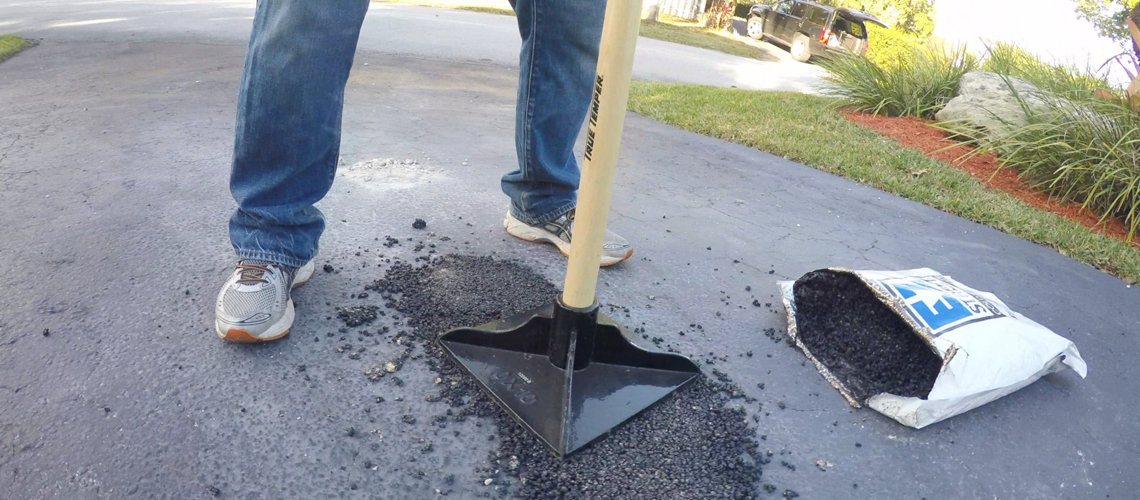 Driveway Repair with EZ Street